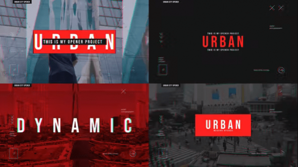 New Urban Intro 37214276 - After Effects Project Files