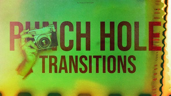 Videohive - Punch Hole Transitions - 52776576 -  After Effects Project Files