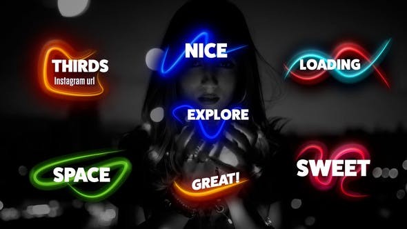 Videohive Shiny Lines Lower Thirds 53495539 - After Effects Project Files