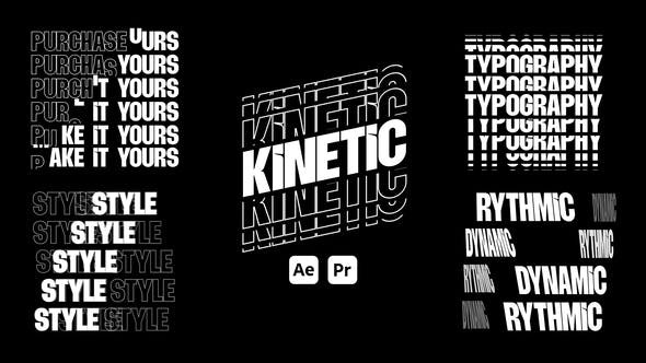 Videohive Kinetic Typography 53505761 - After Effects Project Files