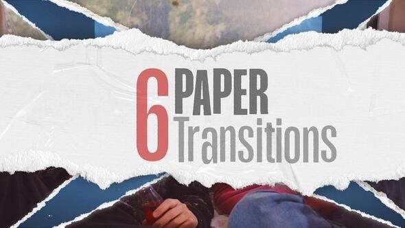 Videohive Paper Transitions 53546011 - After Effects Project Files