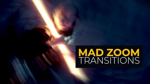 Videohive Mad Zoom Transitions | After Effects 53565125 - After Effects Project Files