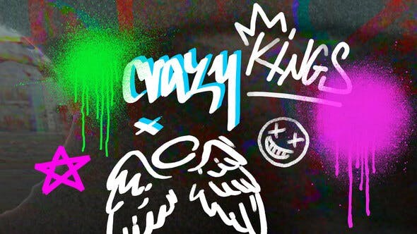 Videohive Grunge Graffiti Scribbles Pack 53409359 - After Effects Project Files