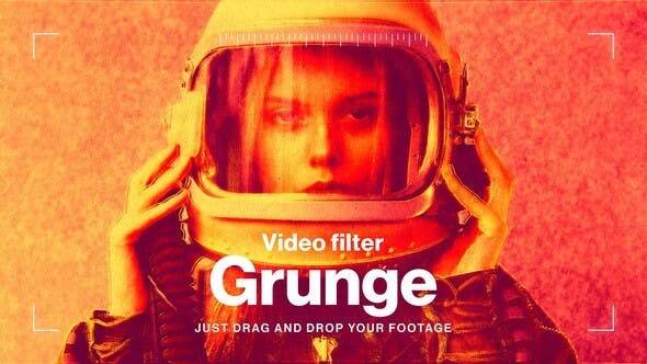 Videohive Grunge Video Filter Effect Template 53709006 - After Effects Project Files