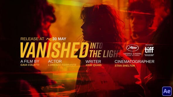 Videohive Vanished Cinematic Titles 53883174 - After Effects Project Files