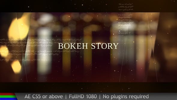 Videohive Slideshow Bokeh 18416735 - After Effects Project Files