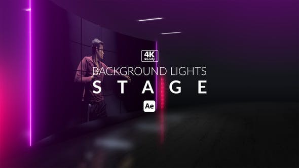 Videohive Background Lights Stage 53921903 - After Effects Project Files