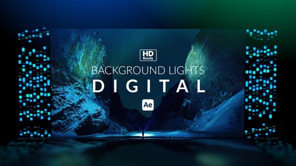 Videohive Background Lights Digital 53921839 - After Effects Project Files