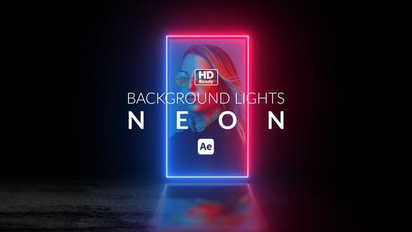 Videohive Background Lights Neon 53921805 - After Effects Project Files