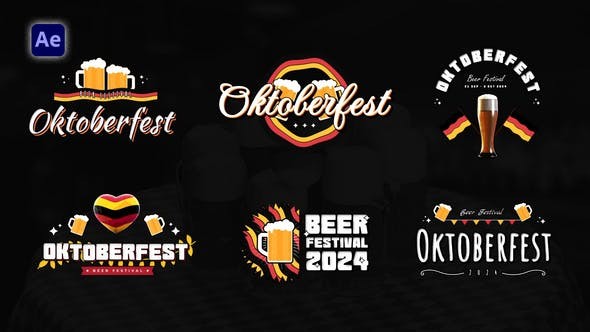 Videohive Oktoberfest Titles Pack 54056368 - After Effects Project Files