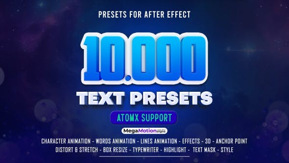 Videohive Text Presets V3 45231394 -  After Effects Presets