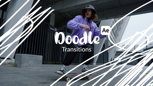 Videohive Doodle Transitions 54746459 - After Effects Project Files