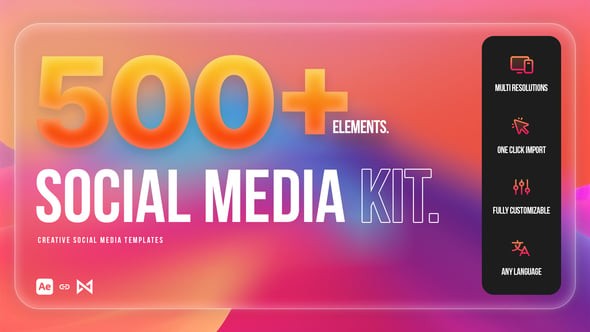 Videohive Social Media Kit | After Effects 54759855 - fter Effects Project Files