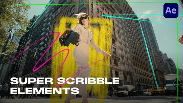 Videohive Super Scribble Pack 55628851 –  After Effects Project Files