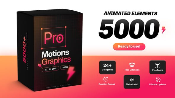 Videohive Pro Motion Graphics Pack 51278141 - After Effects Project Files