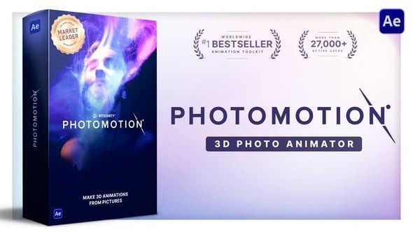 Videohive Photomotion – 3D Photo Animator (6 in 1) 13922688 - After Effects Project Files