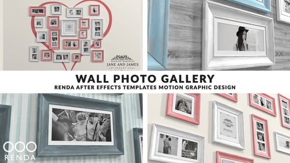 Videohive Photo Wall 6349498 - After Effects Project Files